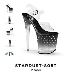 Pleaser heels 8”